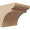 Ekena Millwork 6"W x 6"D x 6"H Wide Yorktown Rough Cedar Woodgrain TimberThane Corbel, Primed Tan CORUR06X06X06YORRCPR - alternate 1